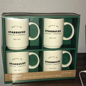 Starbucks ceramic mugs